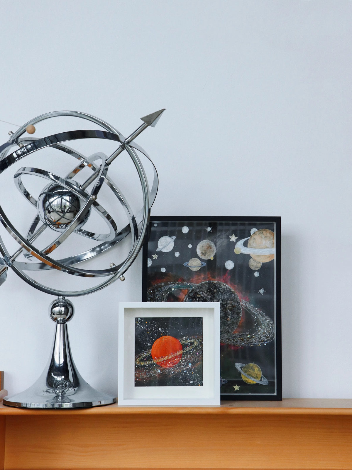 Mars | Solar System | Ore Texture | Home Decoration Painting | Birthday Gift | Recommendation | Handmade | DIY | Office Desktop Photo Frame