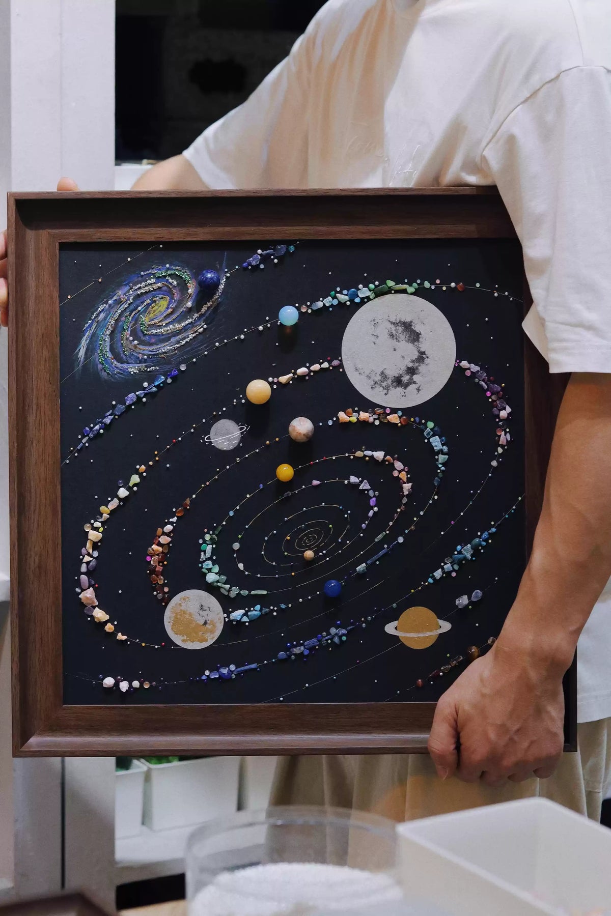 The Vortex Universe | Galaxy | DIY | Crafts Of The Universe And Planets | Decorative Painting Frames | Niche Gift Paintings | Soft Furnishings