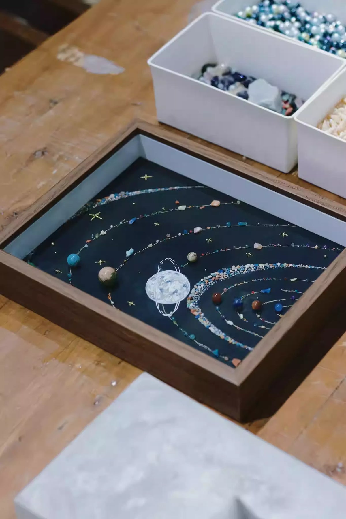 Interstellar Universe | Galaxy | DIY | Specimen Decorative Painting | Original Gift | Desktop Decoration | Soft Furnishing | Parent-child