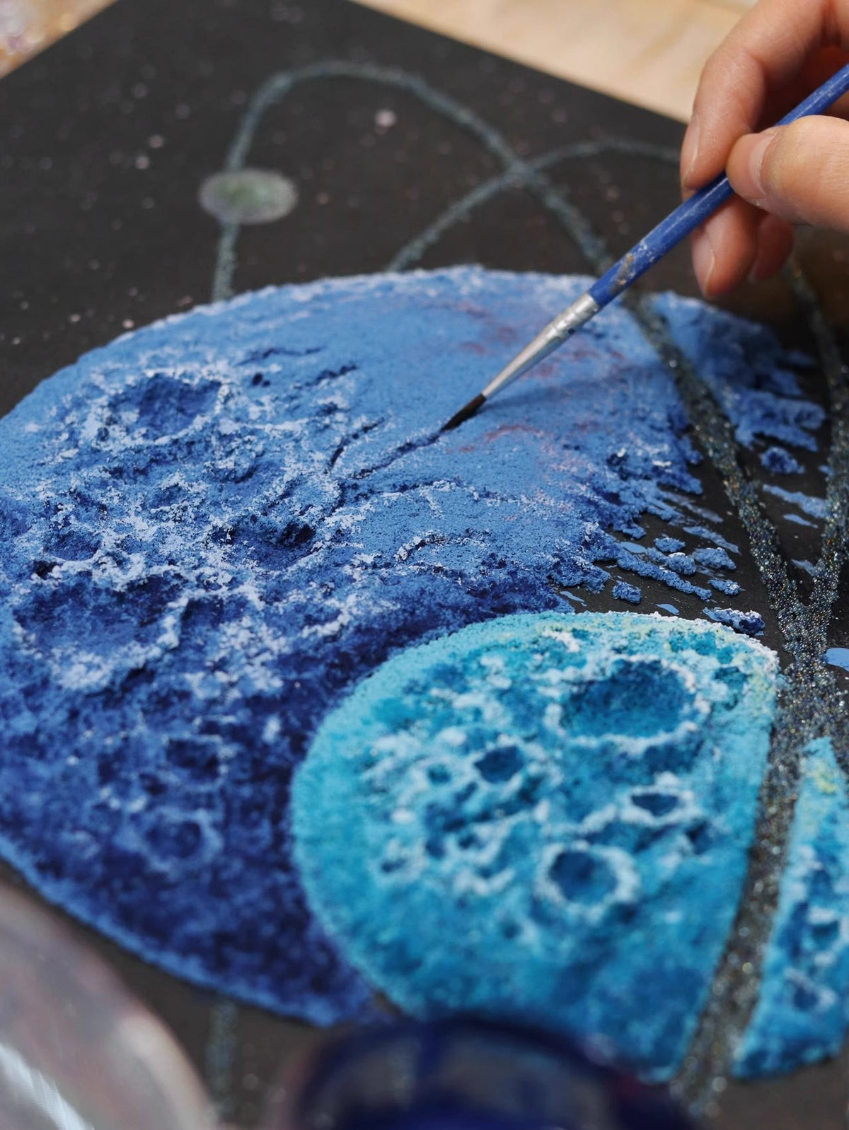 Neptune | Solar System | Universe | Decorative Paintings | Gifts | Hanging Paintings | Home Furnishings | Glass Covers for Dust Prevention