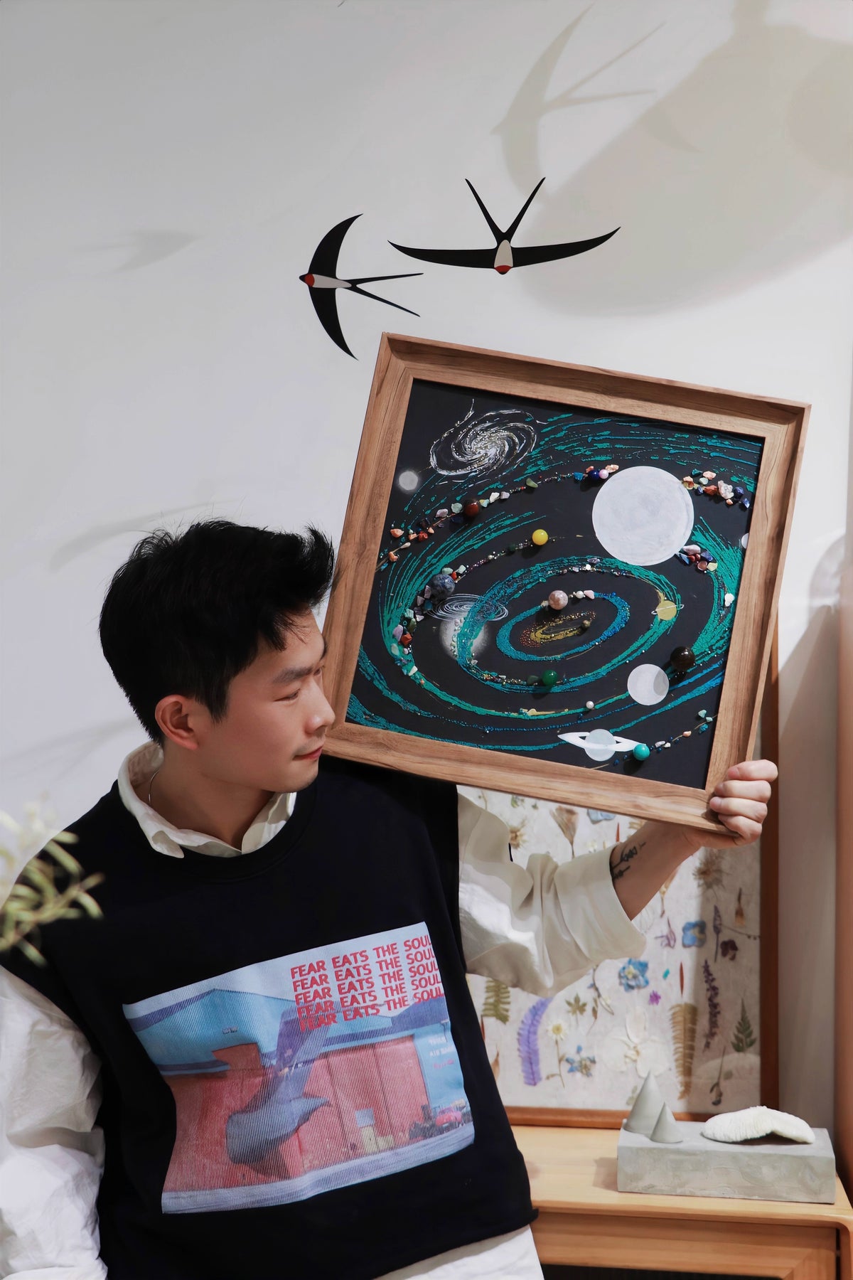 Colorful Universe | Galaxy | Retro Living Room Decoration | Space Series | Star Wars | DIY | Handmade Gift